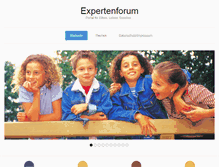 Tablet Screenshot of experten-forum.org